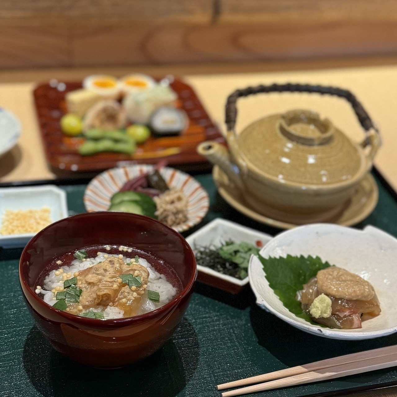 新しい昼食のお献立【鯛茶漬け】：10月より - 瓢亭 京都南禅寺畔